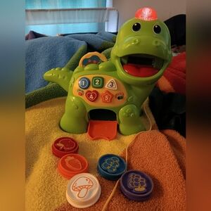 v tech counting dino learning baby toddler game